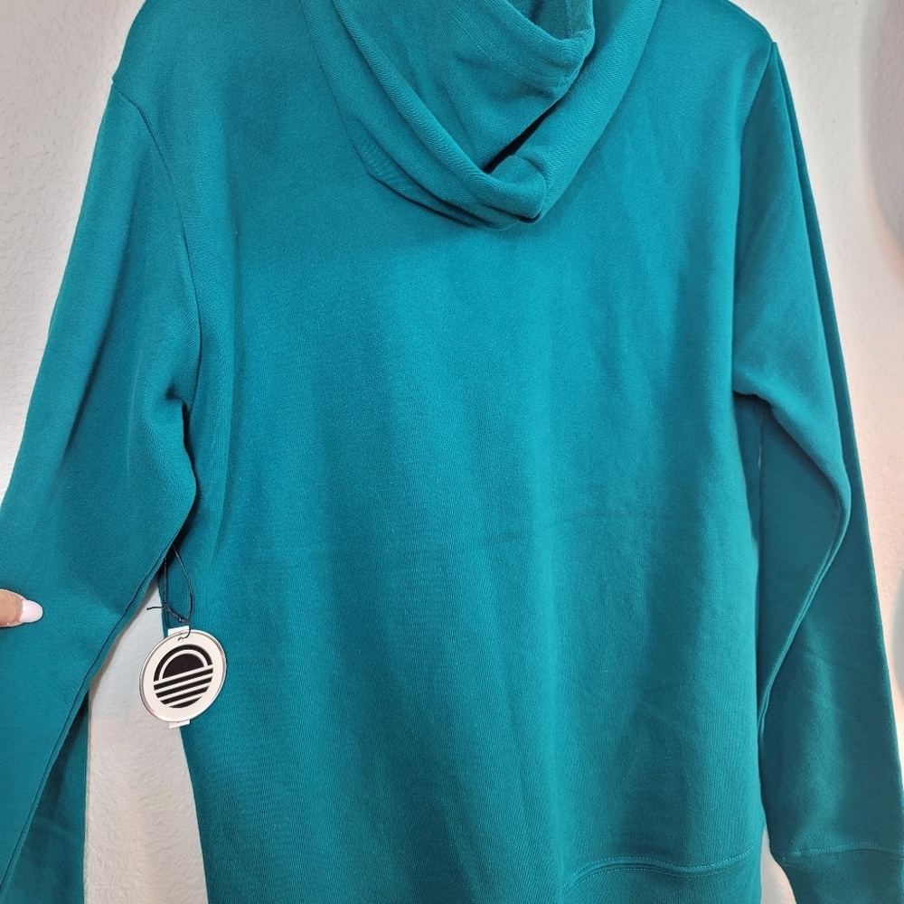PARALLEL X LEAGUE CRUZ HOODIE -EMERALD KANGAROO POCKET MEN'S SIZE SM, MED. & LRG - Picture 9 of 13